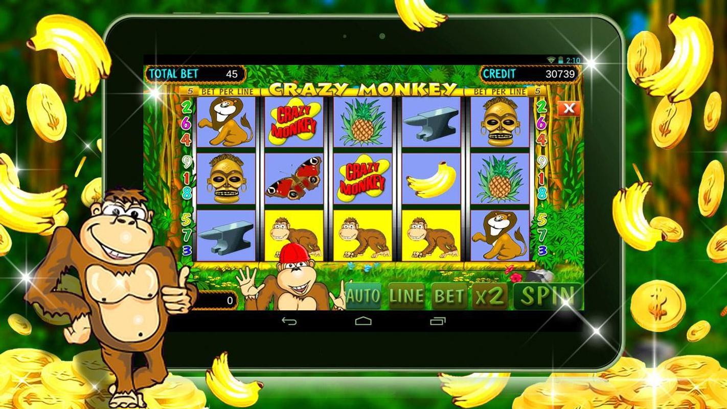 Crazy Monkey - игровой автомат Обезьяны в казино Вулкан 24
